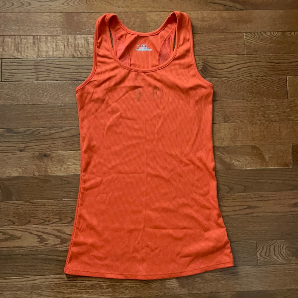 Orange Under Armour Racerback Tank
